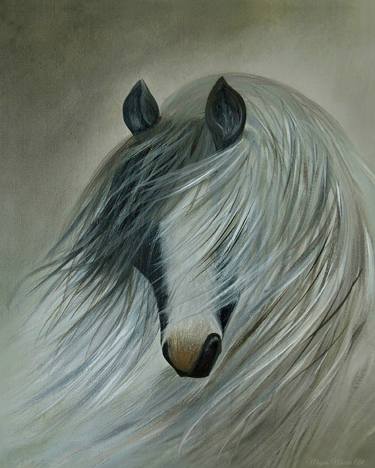 Horse Art Print, Animal Art Print thumb