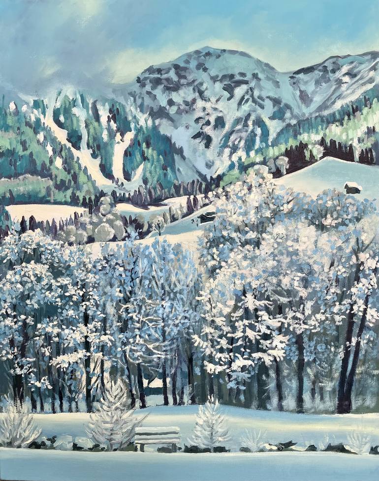 Original Contemporary Landscape Paintings by Amanda J. West