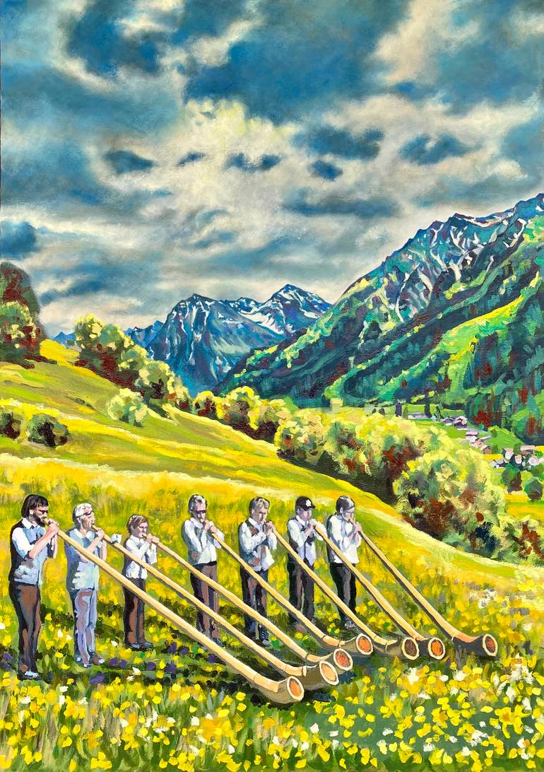 Original Realism Landscape Painting by Amanda Jane West