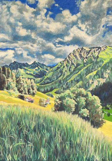 Original Realism Landscape Paintings by Amanda J. West