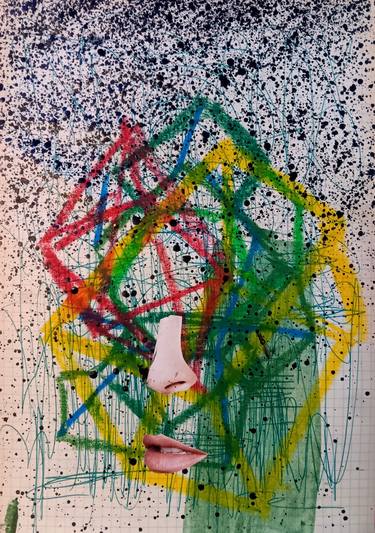 Original Surrealism Abstract Painting by Atelier Cervino