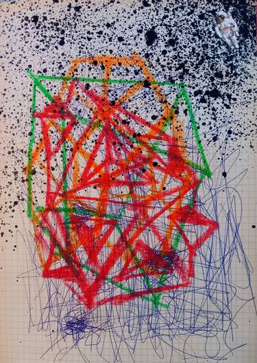Original Street Art Abstract Painting by Atelier Cervino