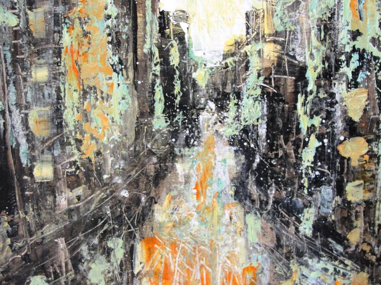Original Expressionism Cities Painting by Atelier Cervino