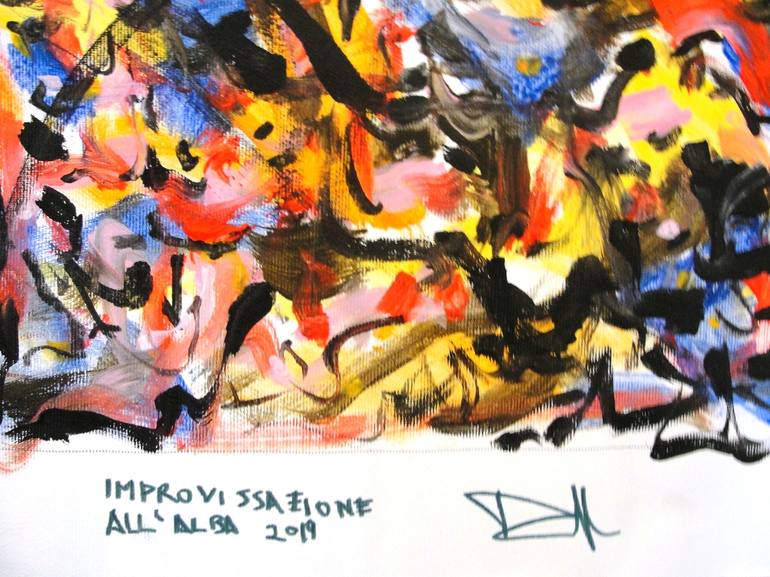 Original Abstract Expressionism Abstract Painting by Atelier Cervino