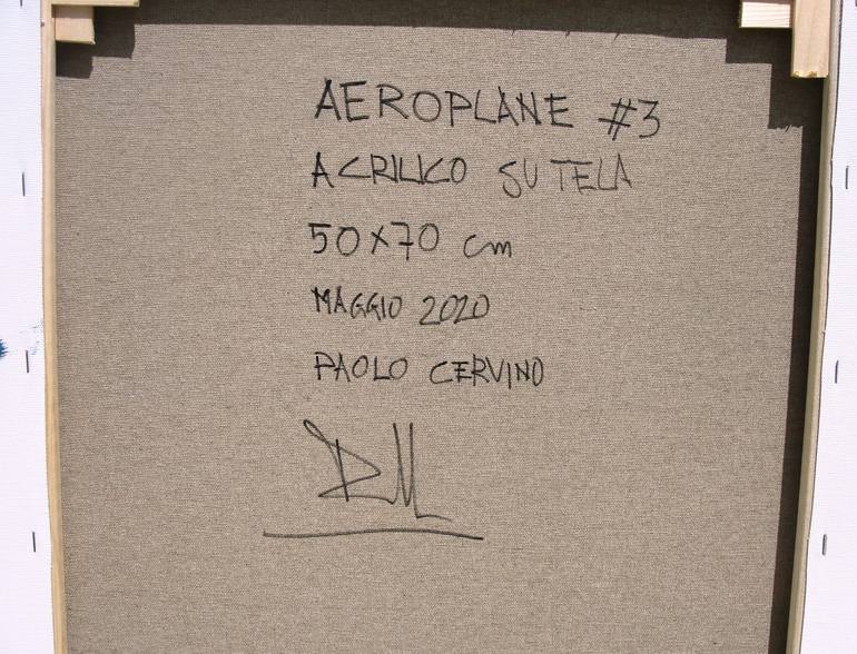 Original Aeroplane Painting by Atelier Cervino