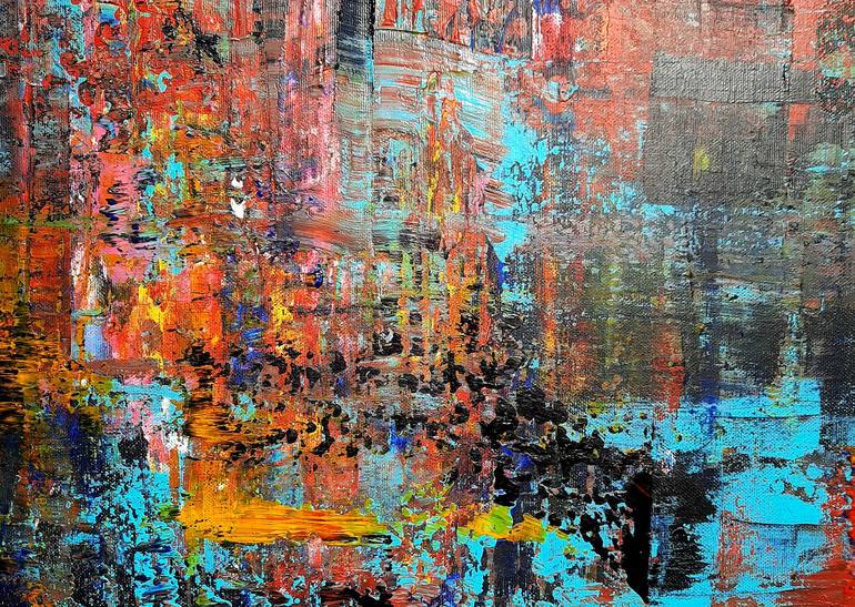 Original Abstract Expressionism Light Painting by Atelier Cervino