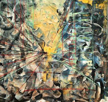 Original Abstract Architecture Paintings by Atelier Cervino