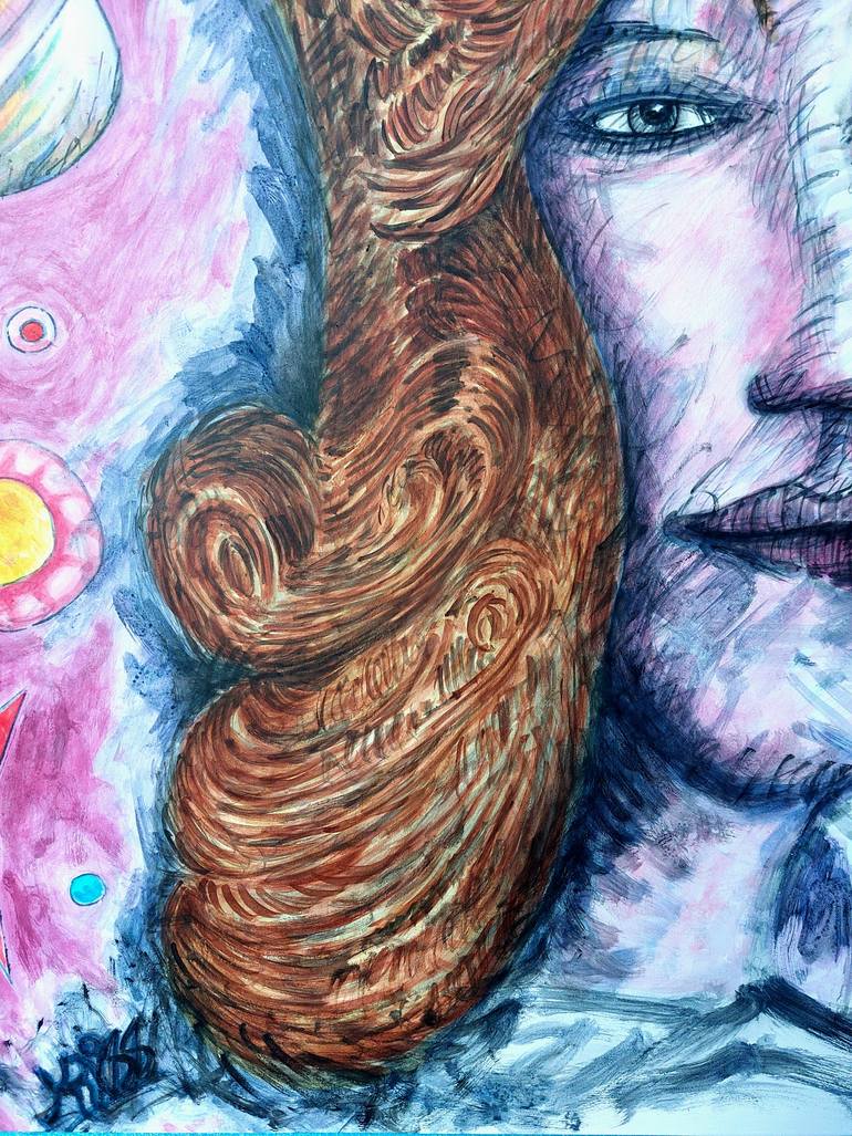 Original Other Pop Culture/Celebrity Painting by Kriss W