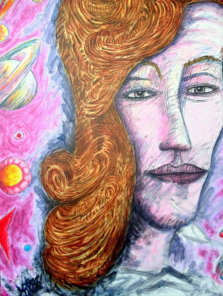 Original Other Pop Culture/Celebrity Painting by Kriss W