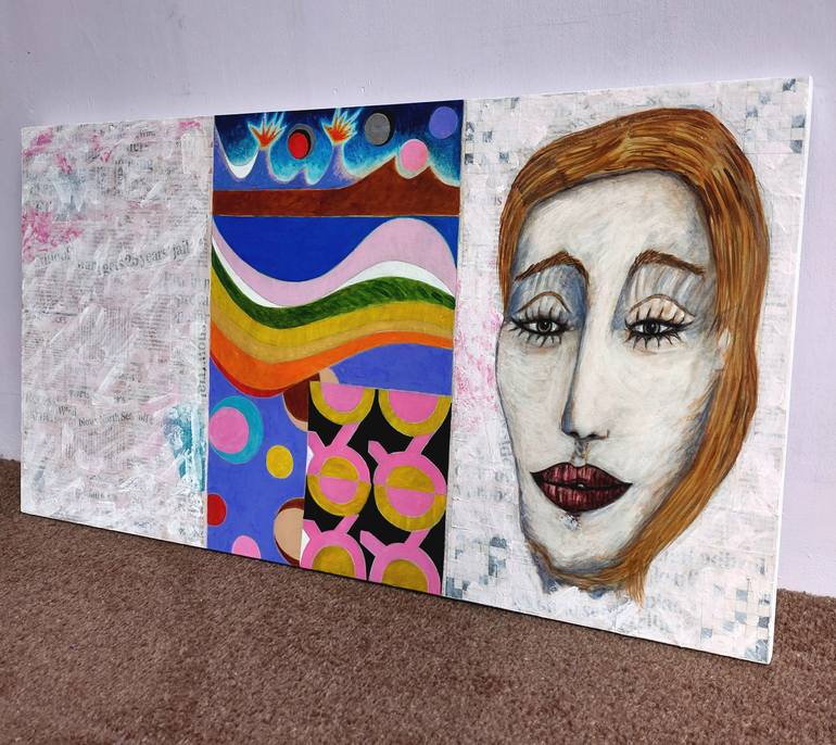 Original Other Abstract Painting by Kriss W