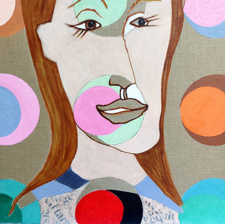 Original Abstract Painting by Kriss W