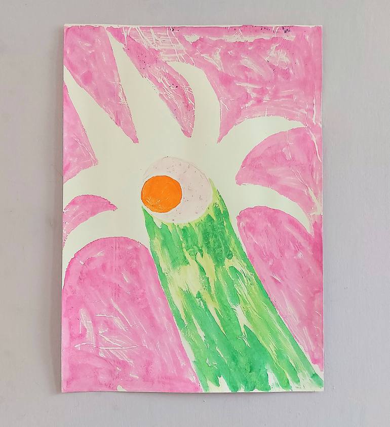 Original Abstract Painting by Kriss W