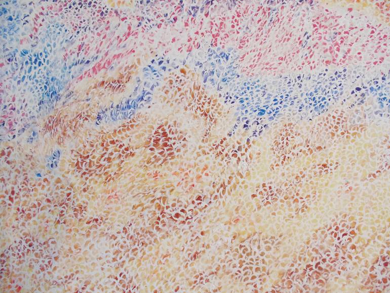 Original Abstract Expressionism Abstract Painting by Kriss W