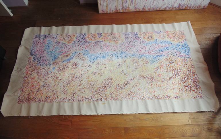 Original Abstract Expressionism Abstract Painting by Kriss W