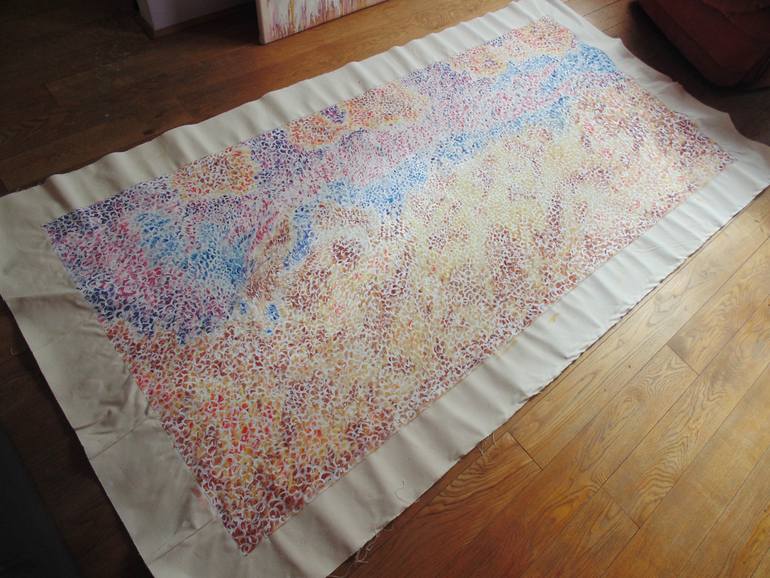 Original Abstract Expressionism Abstract Painting by Kriss W