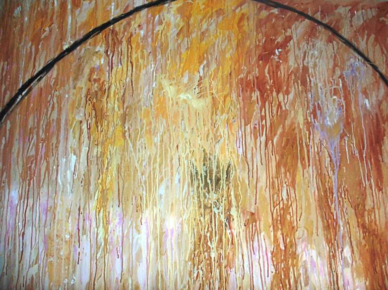 Original Conceptual Abstract Painting by Kriss W