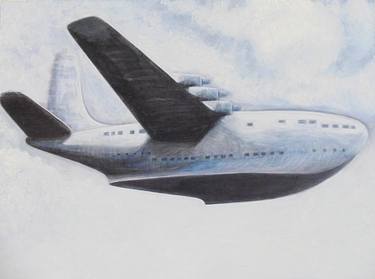 Original Conceptual Aeroplane Paintings by KRISS W