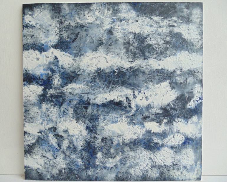 Original Minimalism Abstract Painting by KRISS W