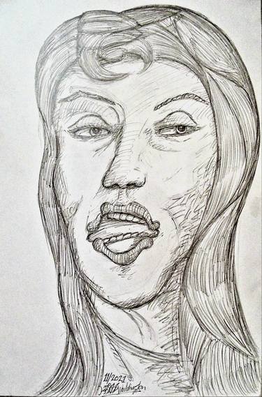 Original Conceptual Pop Culture/Celebrity Drawings by KRISS W