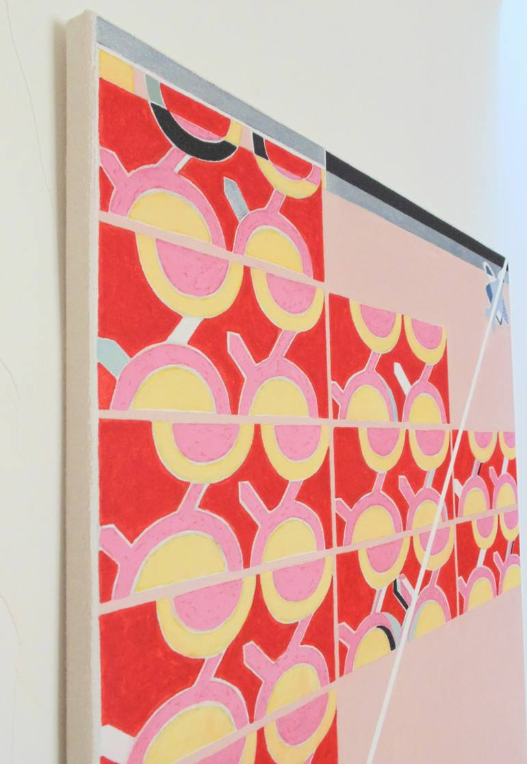 Original Conceptual Abstract Painting by Kriss W
