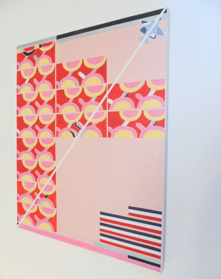 Original Conceptual Abstract Painting by Kriss W