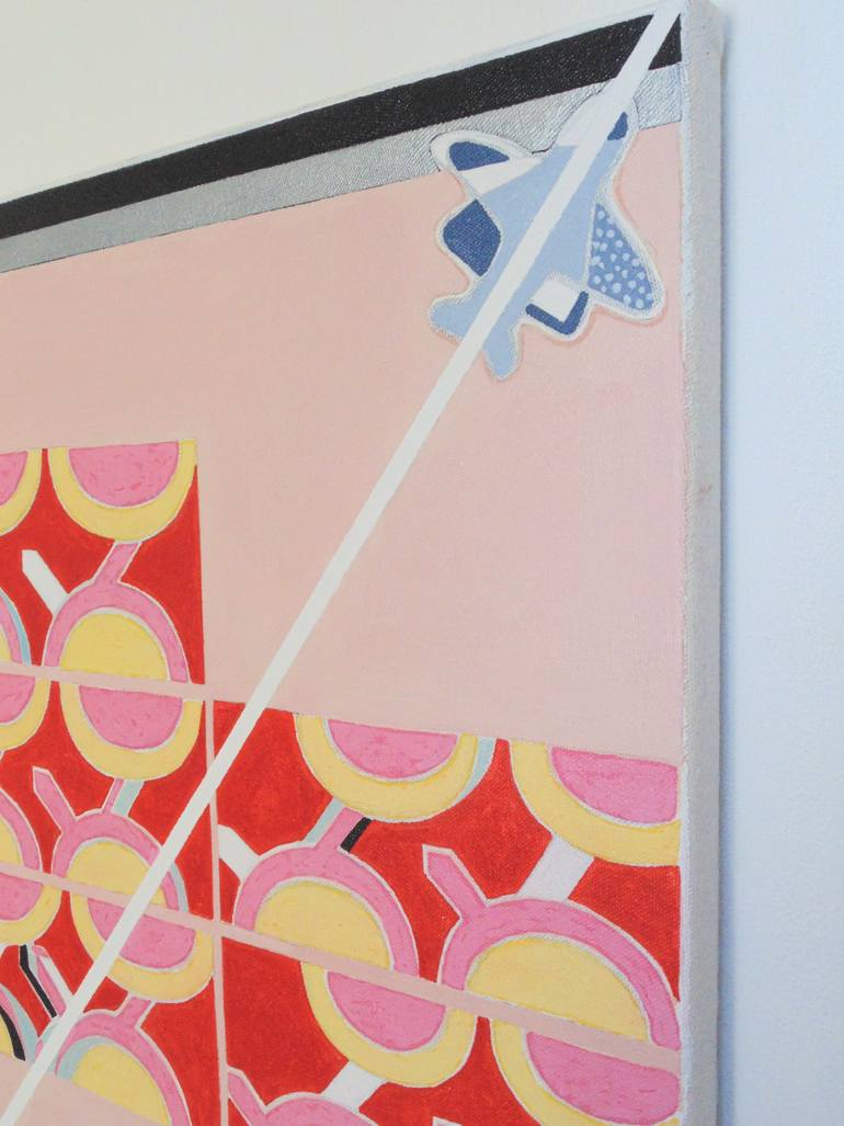 Original Conceptual Abstract Painting by Kriss W