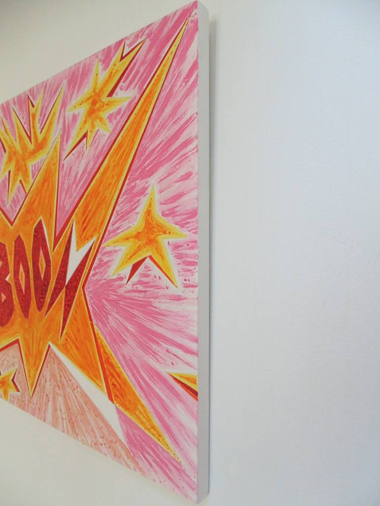Original Abstract Pop Culture/Celebrity Painting by Kriss W
