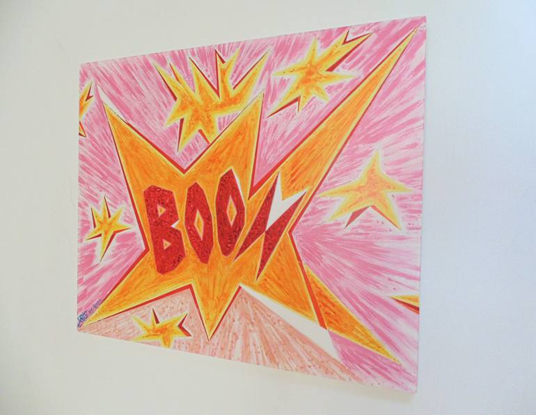 Original Abstract Pop Culture/Celebrity Painting by Kriss W