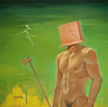 Original Classicism Nude Paintings by Hongtao Huang