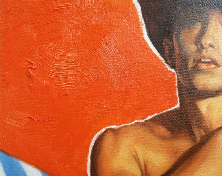 Original Classicism Nude Painting by Hongtao Huang