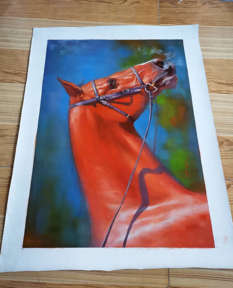 Original Other Animal Painting by Hongtao Huang