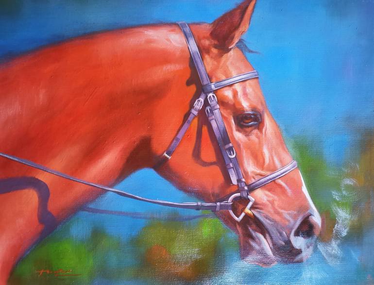Original Other Animal Painting by Hongtao Huang