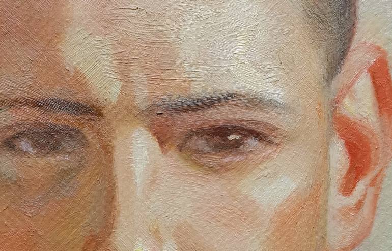 Original Figurative Nude Painting by Hongtao Huang