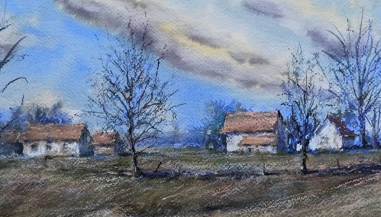 Original Impressionism Landscape Painting by Zoran Radonjic
