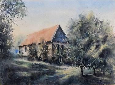 Original Impressionism Landscape Painting by Zoran Radonjic