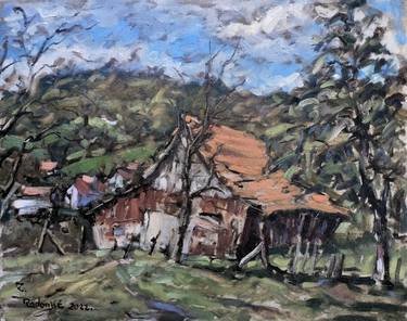 Original Impressionism Landscape Paintings by Zoran Radonjic