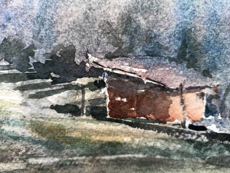 Original Impressionism Landscape Painting by Zoran Radonjic