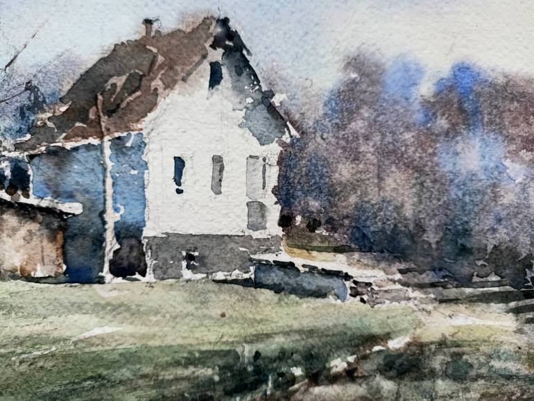 Original Impressionism Landscape Painting by Zoran Radonjic