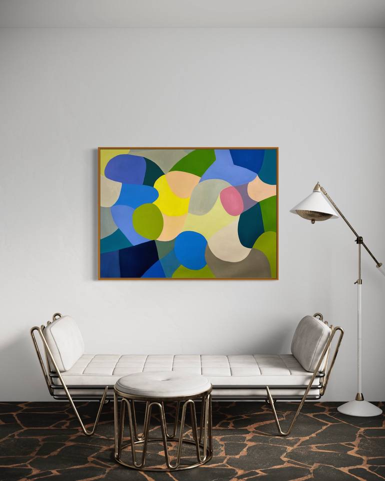 Original Abstract Painting by Florencia Trucco