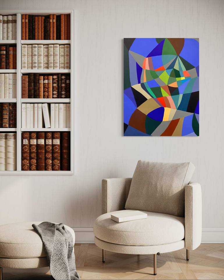 Original Abstract Painting by Florencia Trucco