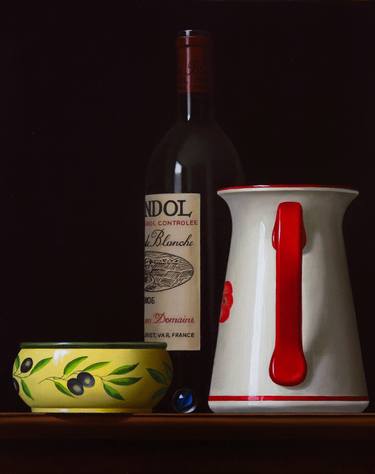 Print of Realism Still Life Paintings by Erling Steen