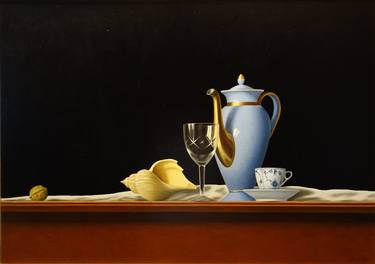 Print of Realism Still Life Paintings by Erling Steen