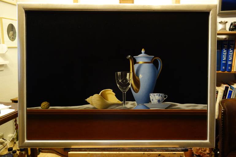 Original Realism Still Life Painting by Erling Steen