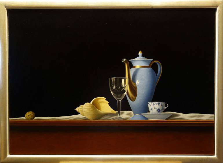 Original Realism Still Life Painting by Erling Steen