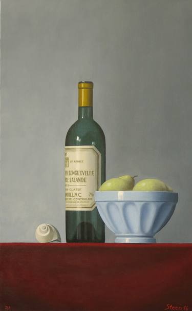 Print of Realism Food & Drink Paintings by Erling Steen