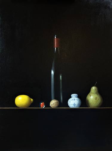 Original Still Life Painting by Erling Steen