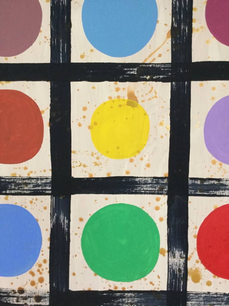 Original Modernism Abstract Painting by Paola Magrini
