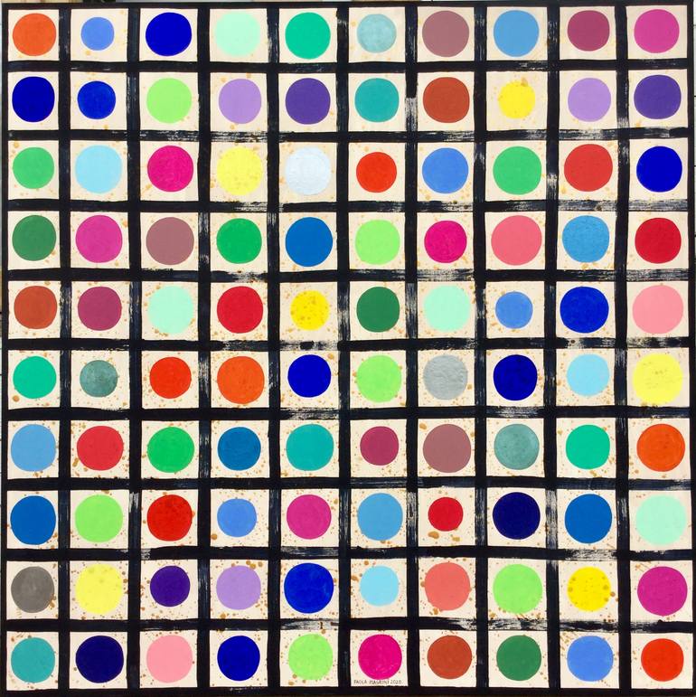 Original Modernism Abstract Painting by Paola Magrini