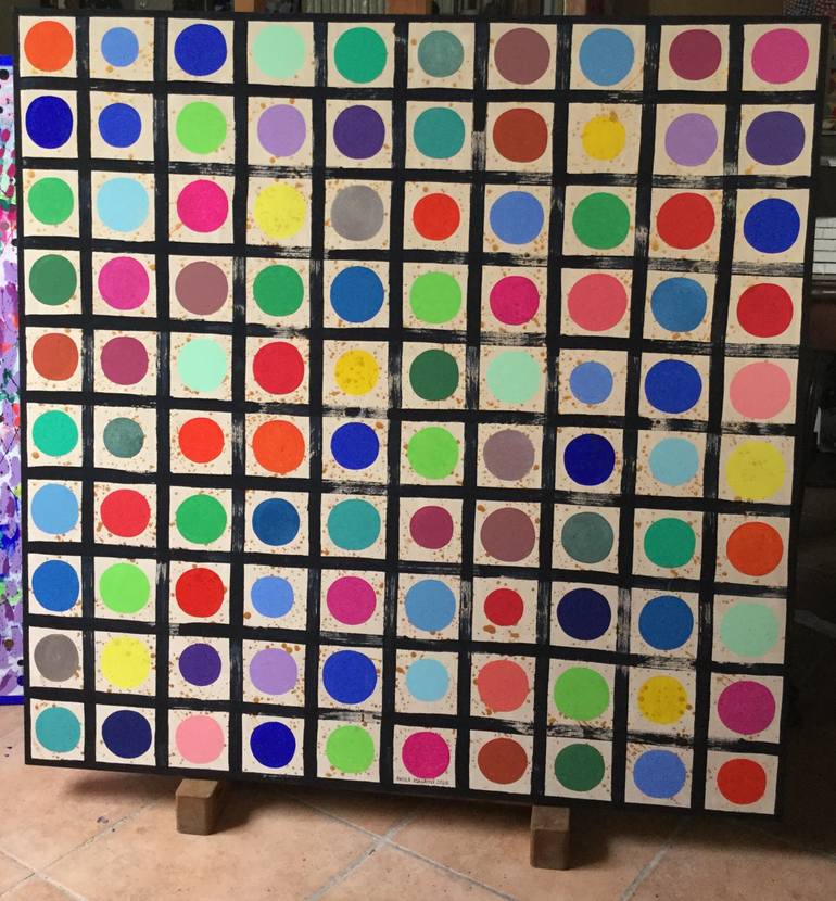 Original Modernism Abstract Painting by Paola Magrini