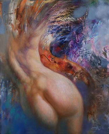 Original Figurative Nude Paintings by Stanislavas Sugintas